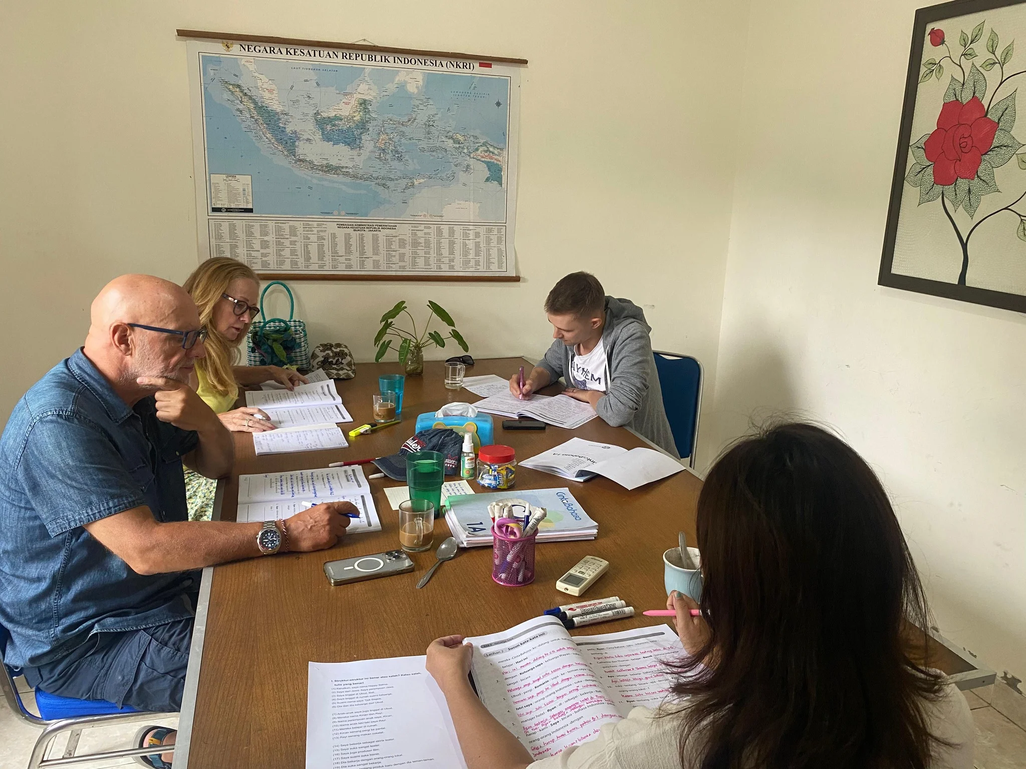 Bahasa Indonesia ders sahnesi