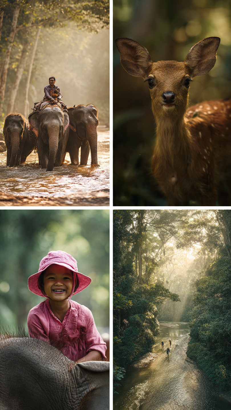 Sumatra - Lampung & Way Kambas Fil Turu - Görsel 1