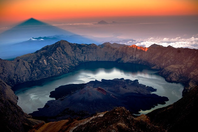 Lombok Adası - Rinjani Volkanu